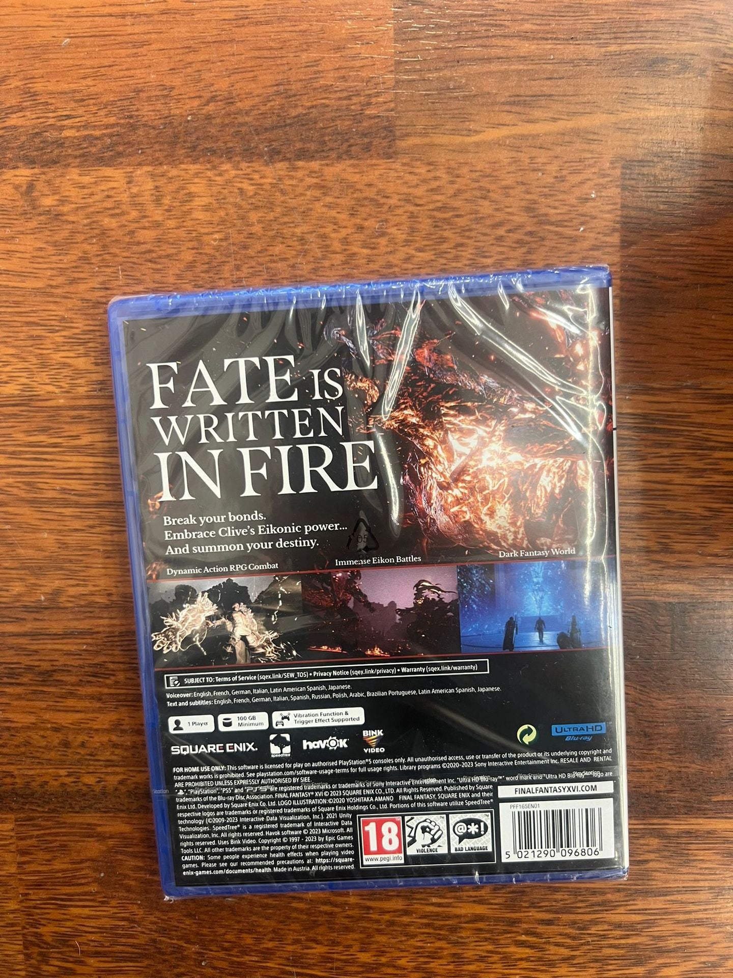 Final Fantasy Xvi PS5 UK Final Fantasy Xvi PS5 UK